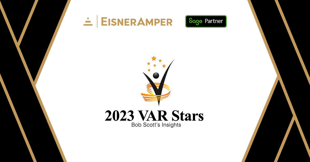 Recognized for Financial Management Software | Bob Scott’s VAR Stars 2023