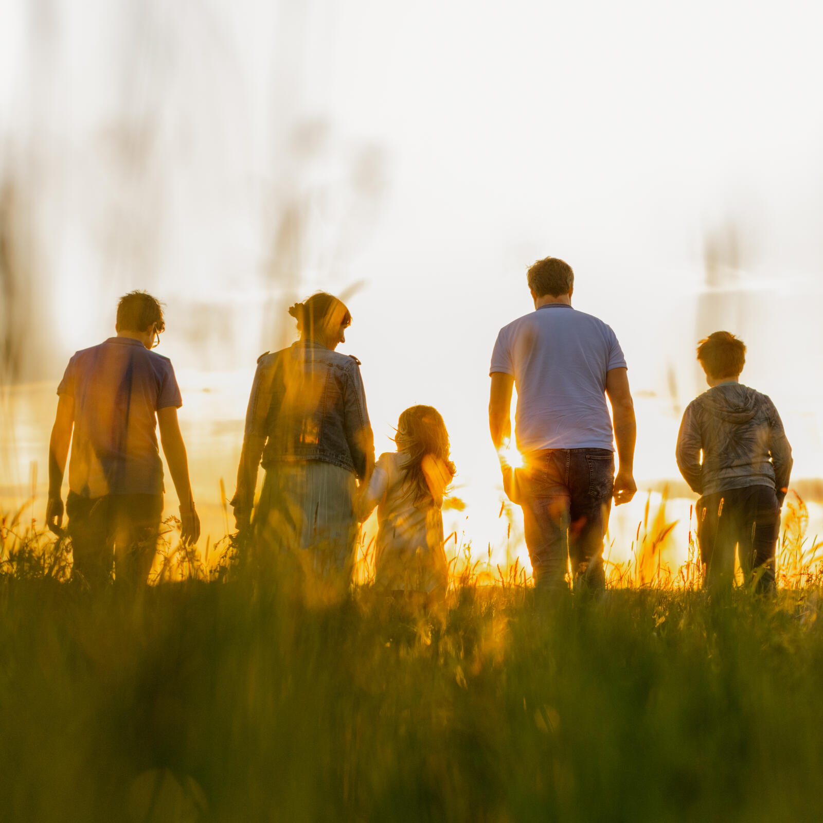 Family Walking